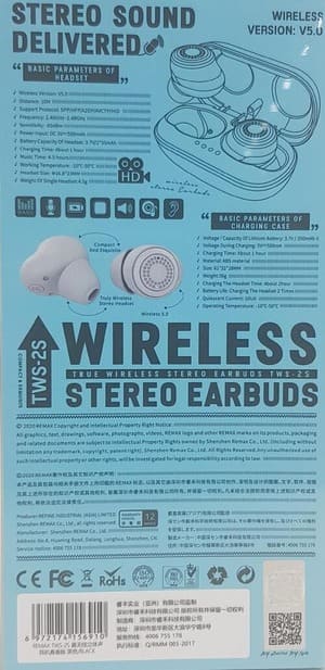 PySJP9iJBN9zqdwg6mfDTSOVEa9PYqhTvEirZCvf (2) Wireless Stereo Earbuds - Image 1