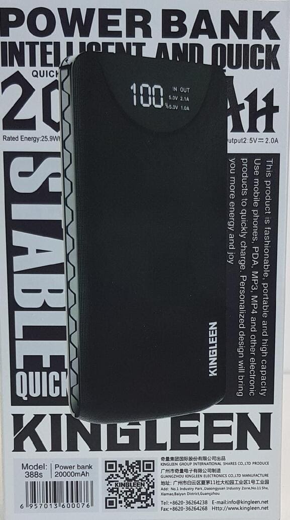QlNUEpdul40aPpMBhpN4skAyZQXRk7j00MfSISCz (1) (1) KINGLEEN Power Bank - Image 1