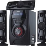 Tsaradia 3.1 Amplifier Sound Box TS-A21 Karaoke DJ MP3 USB Bluetooth Audio Speaker Home Theatre