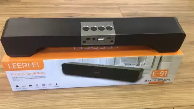 Uv88LiYIKMsgwD8cnKNke6SNLyzm4NyOIDrT8BBQ Leerfei E-91 Soundbar Wireless Bluetooth Speaker 20 W Bluetooth 20 W Soundbar - FM / Mem Card / USB / Aux Support Leefrei E-91 - Image 1