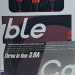 KINGLEEN 3 IN 1 (K118) Data and Charging Cable (3.0A) - Type-C / Lightning / Micro USB - Fast Charging Cable 3 Amp