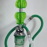 M12 - 45CM Larger Size Sheesha - Glass Funnel with Nice Quality Art Work - Medium Size Glass Sheesha / Hookah
