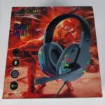 Luminous Game Headset for Game and Mobiles H12 - USB and 3.5 Connectors - Headphone / Earphone / Earbud with Build-In Mic