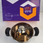 18CM Soup / Milk / Cooking Pot - Stainless Steel - TK-17