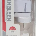 Model C858 Dual USB Port Charger with Lightning Cable