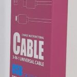 3 in 1 USB Cable (Quick Charge/Data Transfer)